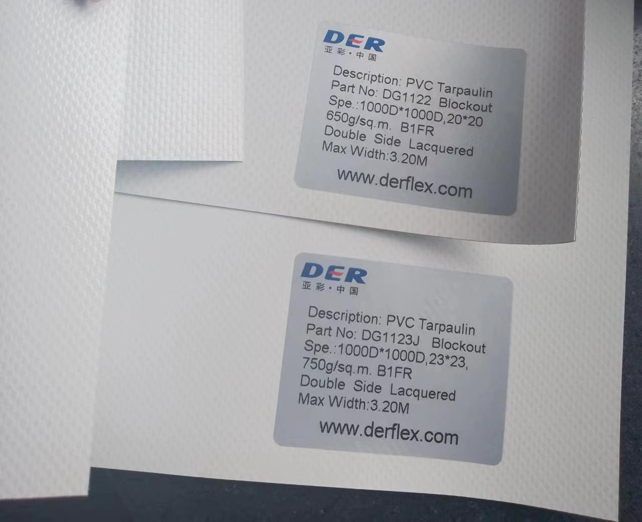 Block out PVC tarpaulin