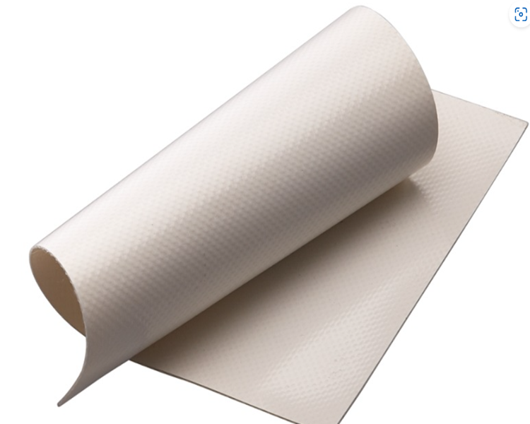 PVC tensile structure membrane, PVDF Lacquered Fabric, PVC Car Parking Shade Fabric